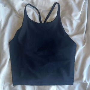 Black athletic tank